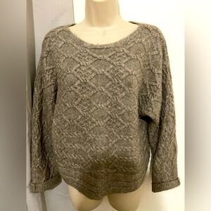 Tan sweater. Like new